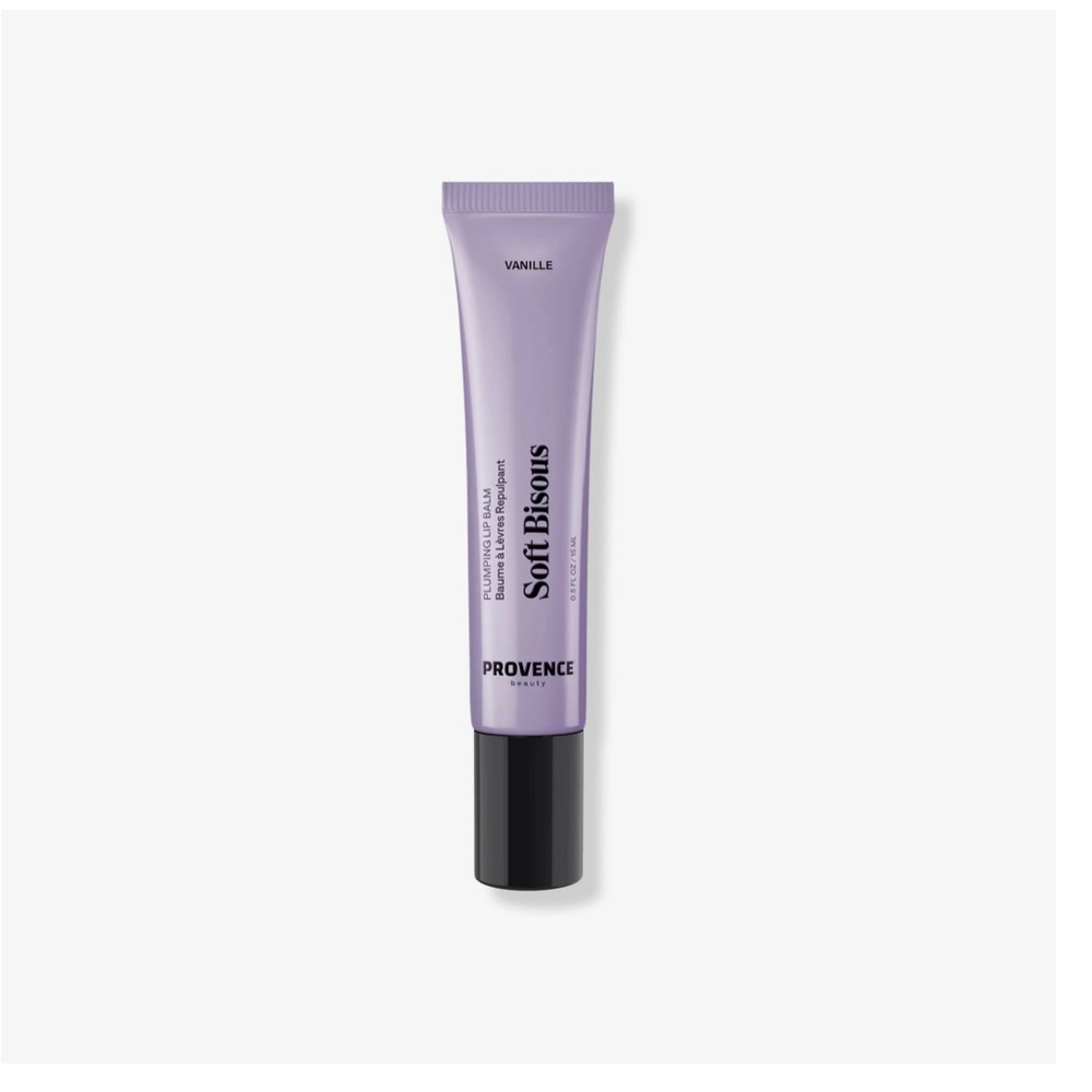 Provence Beauty Soft Bisous Plumping Lip Balm Clear-Vanilla